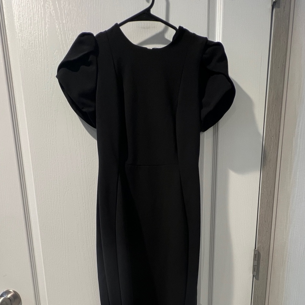 Calvin Klein Classic Black Midi Dress